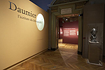 Fig. 1: Entrance to exhibition, Daumier, l'ecriture du lithographe