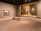 fig 6: Installation shot of Gustave Courbet at the Grand Palais, Paris