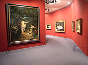 fig 16: Installation shot of Gustave Courbet at the Grand Palais, Paris