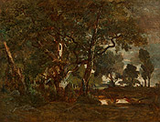 fig 1: Rousseau, Forest of Fontainebleau