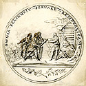 fig 5: L'Enfant, Sketch for the design of the obverse of a medal for the Society of the Cincinnati