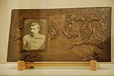 fig 8: Gauguin, Bas-Relief Frame with Monogram and Figures