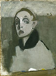 fig 21: Schjerfbeck, Self-Portrait with Palette I