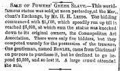 “Sale of Powers’ Greek Slave,” *New York Daily Times*, June 24, 1857, 8.